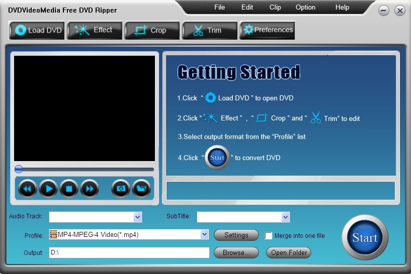 DVDVideoMedia Free DVD Ripper, Free Video Converter, Free ...